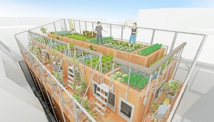 屋上菜園の 新築 のお部屋 物件ファン