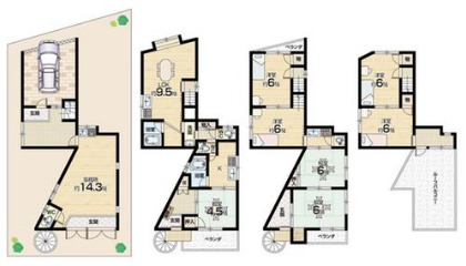 7dkkの 二世帯住宅 のお部屋 物件ファン